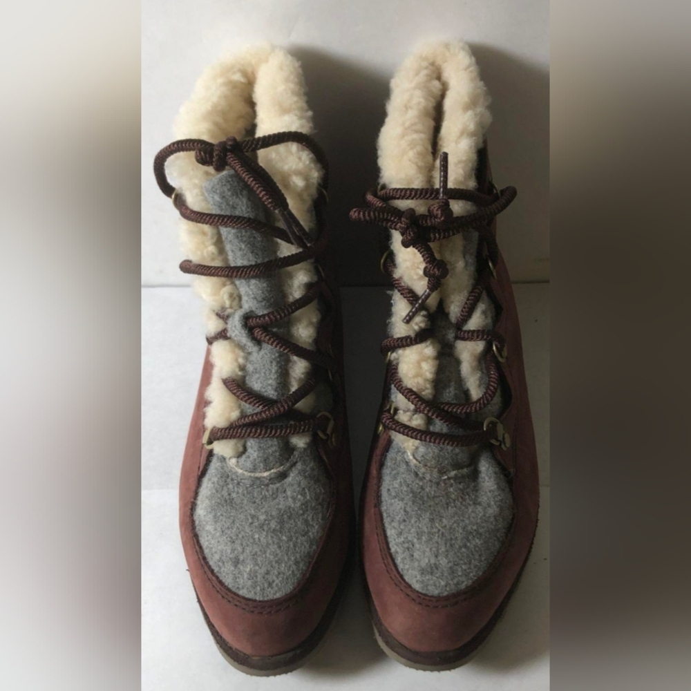 Sorel Sneakchic Suede Alpine Booties Size 9 NWOT MSRP $180 - Picture 5 of 10